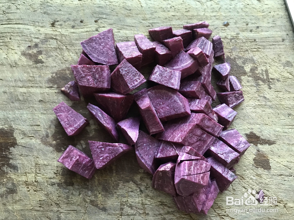 该怎么做小米藜麦紫薯浓浆