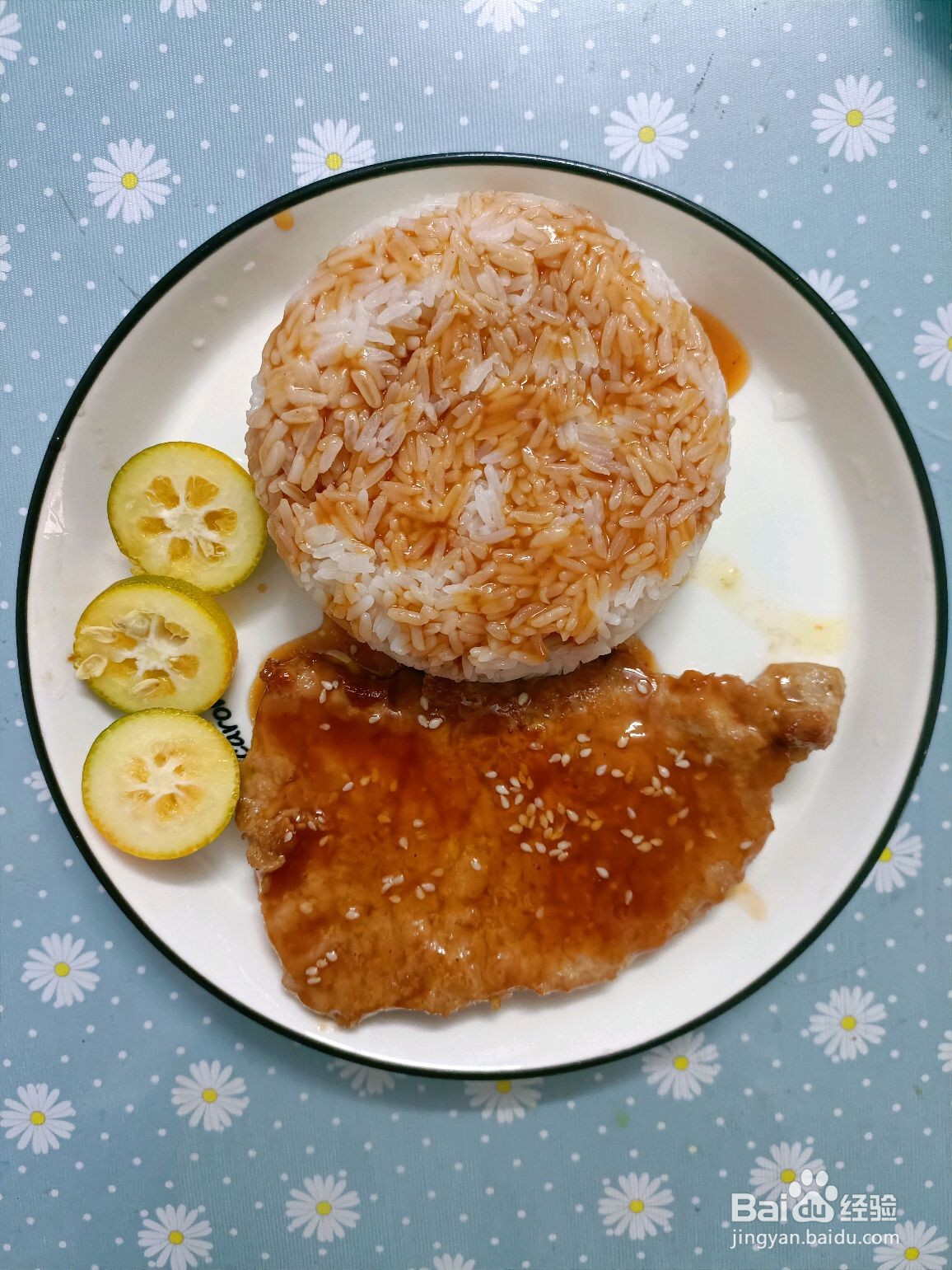 茄汁猪扒饭的做法