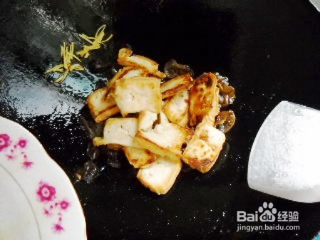 金针菇烩豆腐