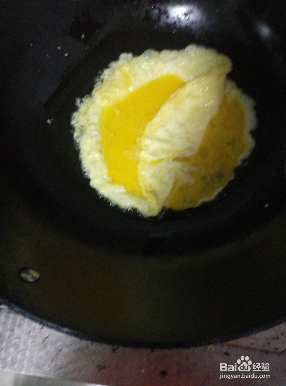 蒜黄炒土鸡蛋