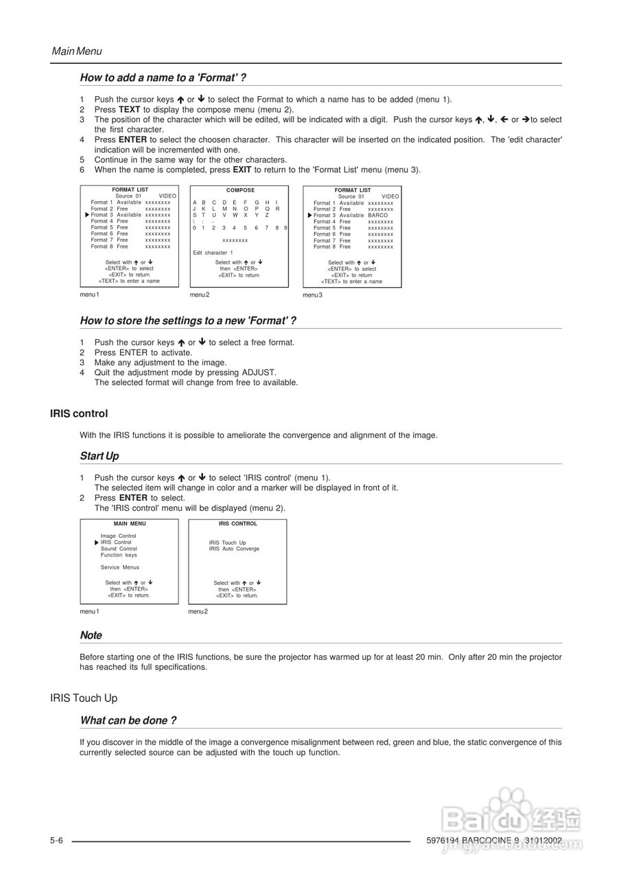 Barco巴可 Cine 9投影机说明书:[4]