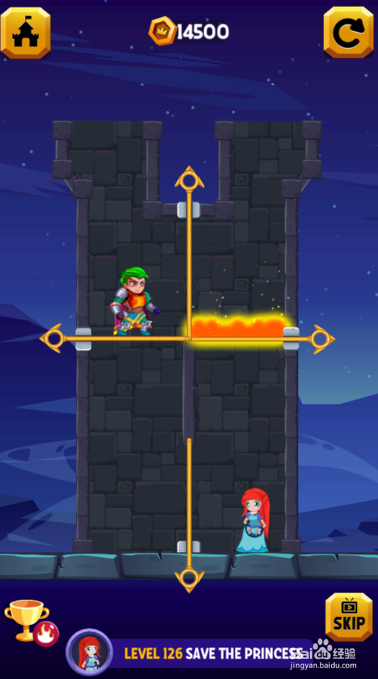 Hero Rescure 2的Level 126怎样通关？