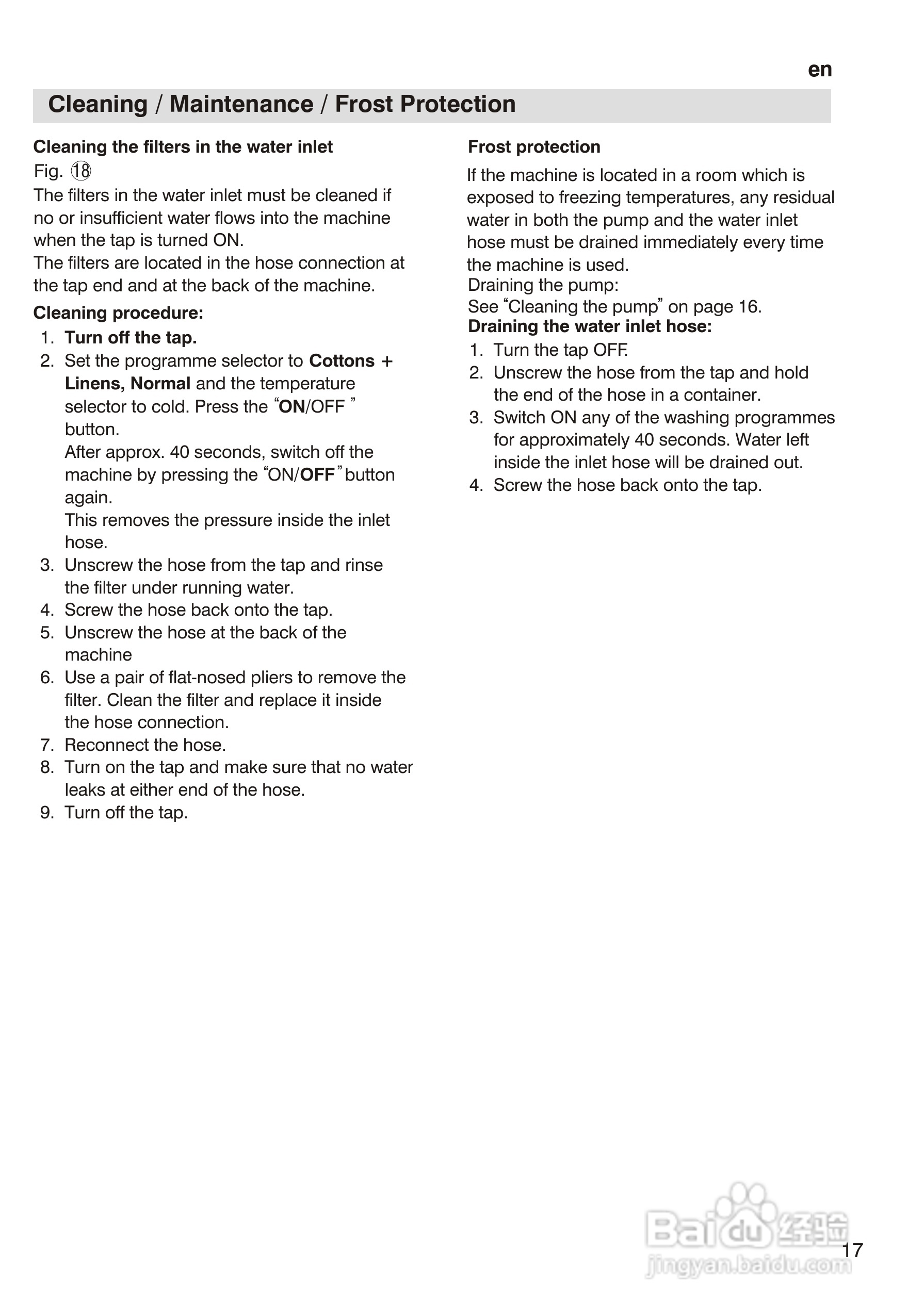 西门子 SILVERWD1000 洗衣机说明书:[2]