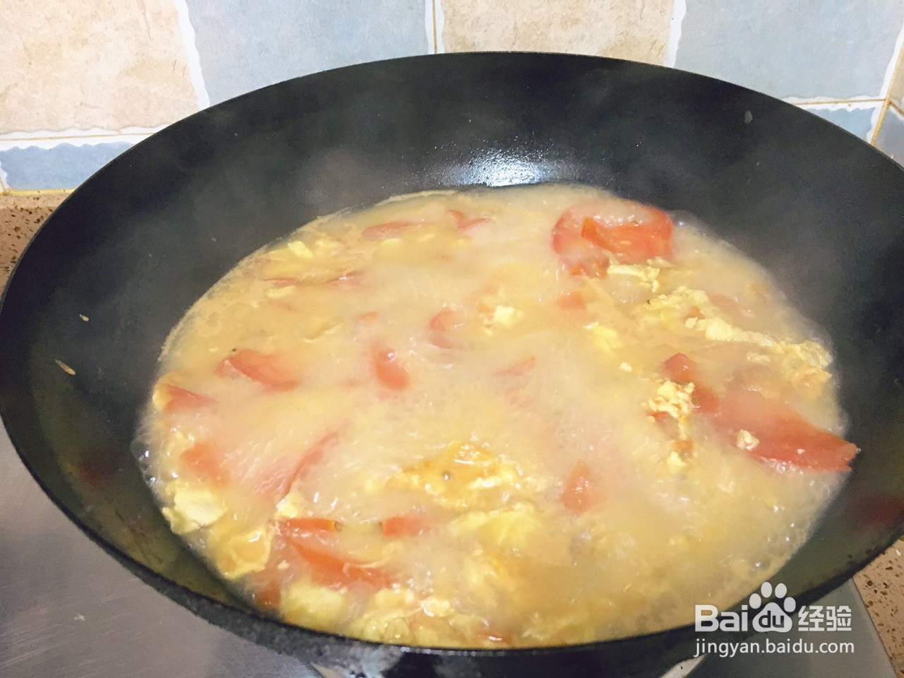 番茄鸡蛋面的做法