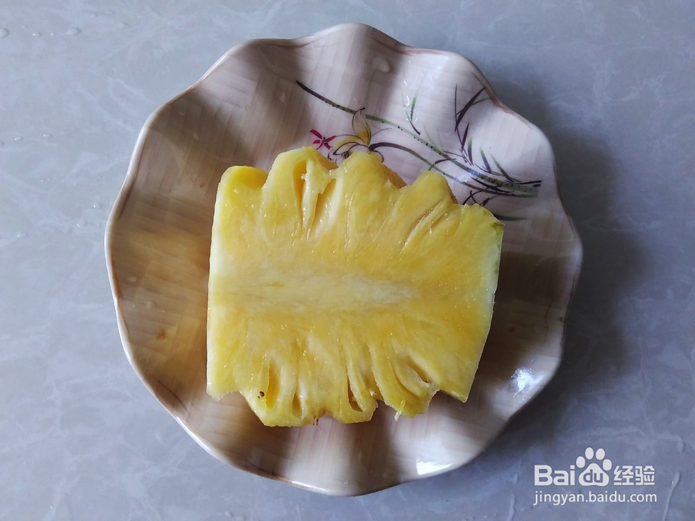 自做的菠萝松糕