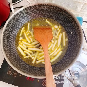 豆腐火腿菇的做法