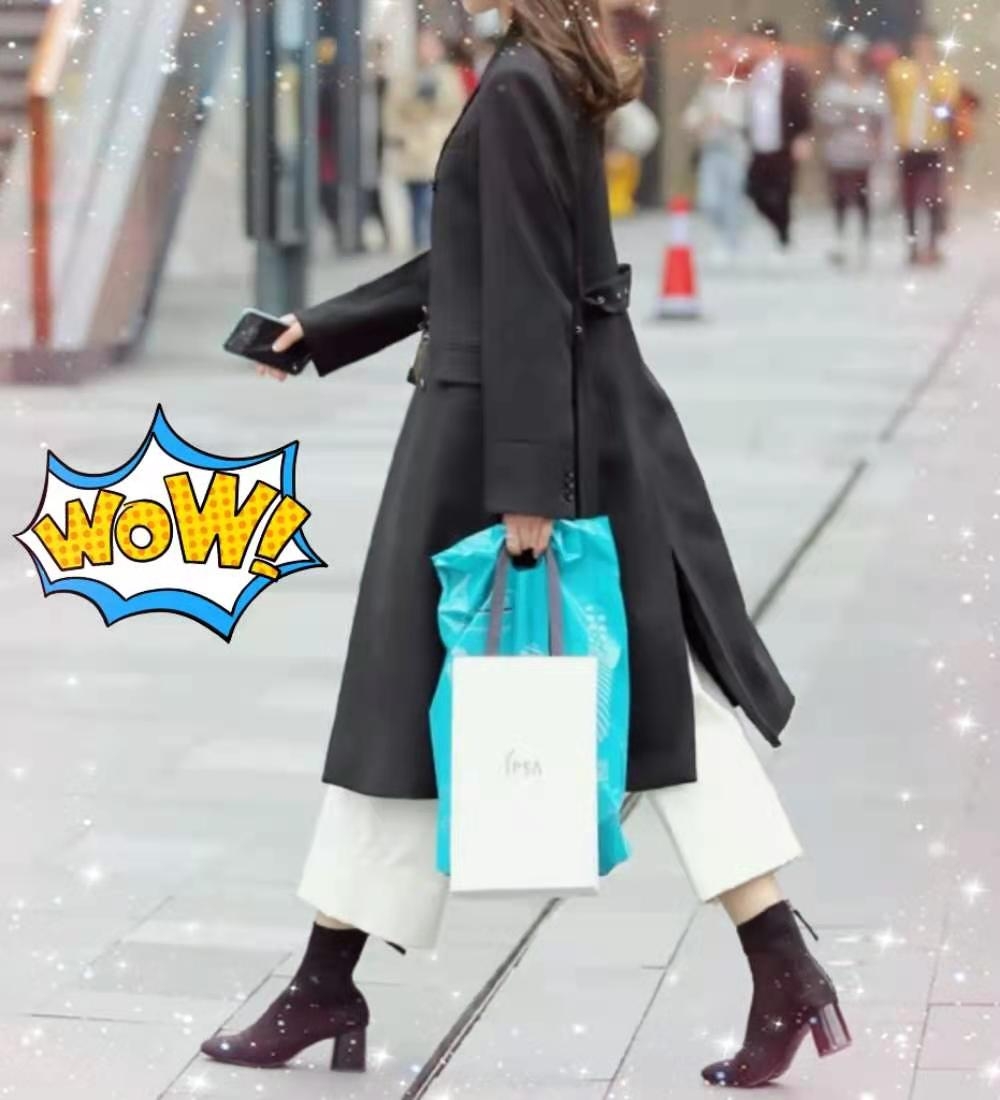 黑色服装也能穿出洋气高级范~