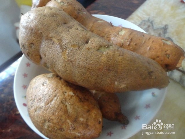 烤箱烤红薯的做法