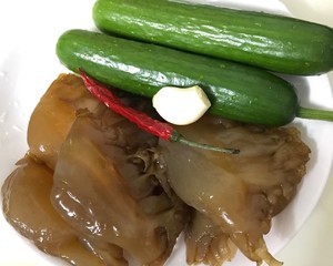 拌海蜇头的做法