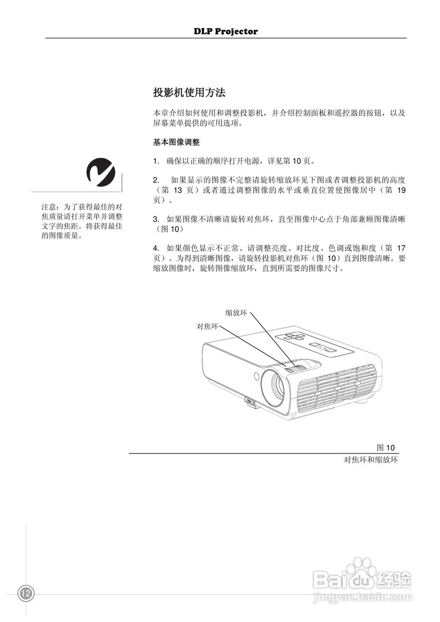 雅图ACTO DX115投影机使用说明书:[2]
