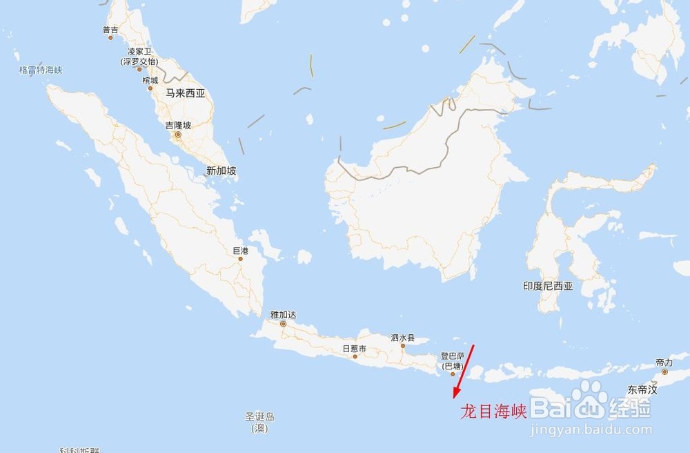 亚洲太平洋沿岸有哪些主要的航运海峡