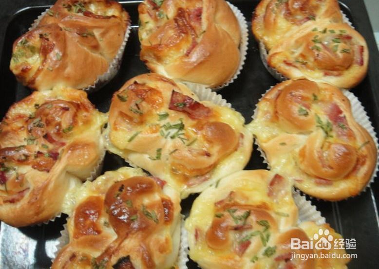 培根乳酪小面包