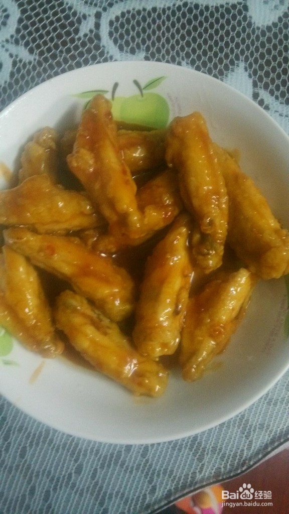 甜辣鸡翅的做法