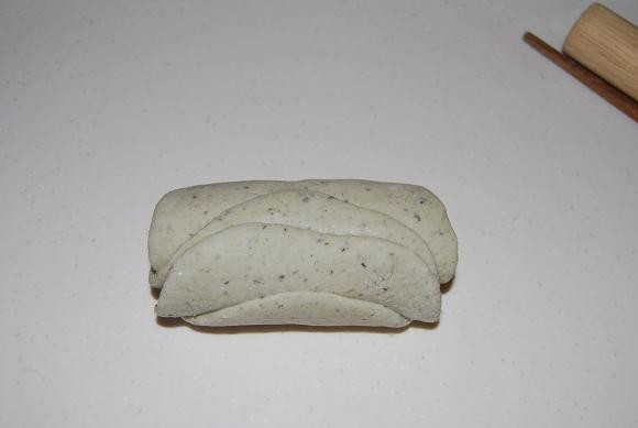 转无极的-豆浆渣玫瑰花馒头