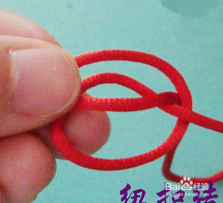 红绳手链的简单编法