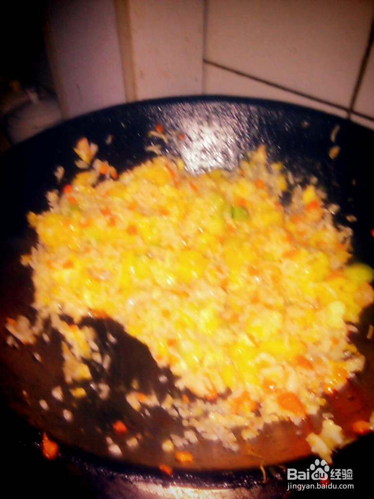 菠萝饭第一次实验的做法