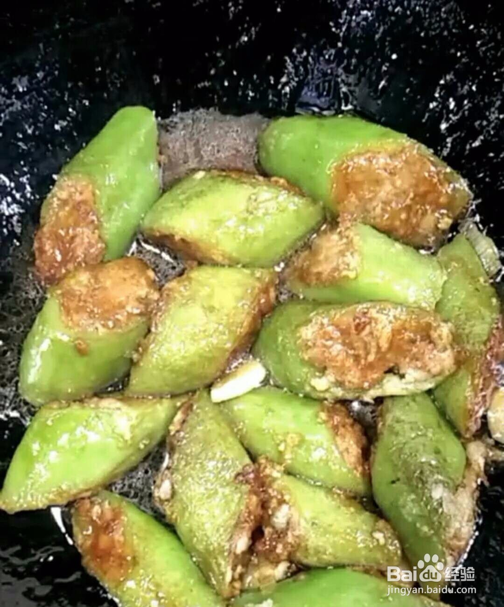 尖椒酿肉做法