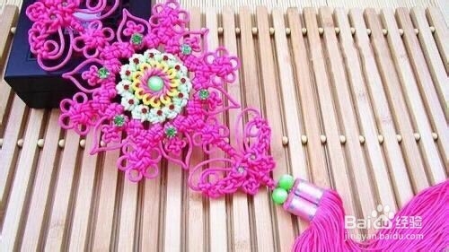 冰花结四叶草如何编