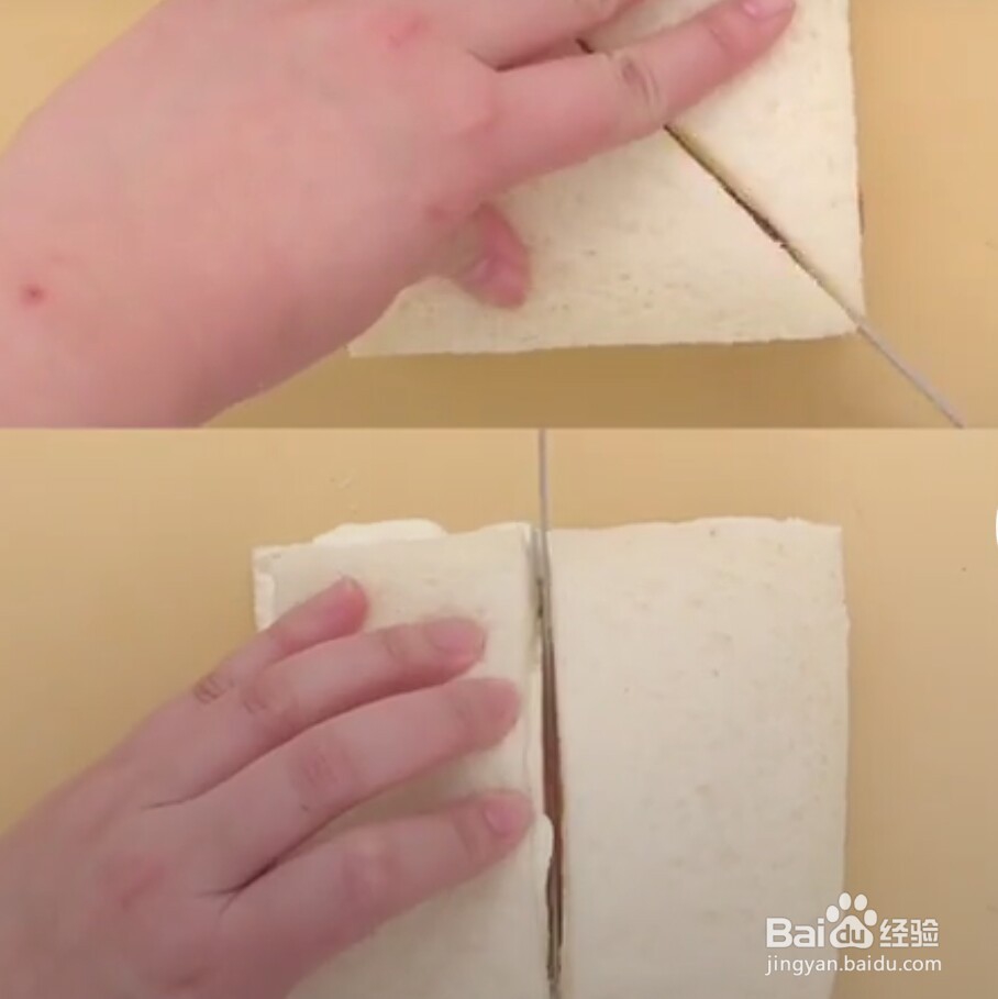 在家做水果三明治教程