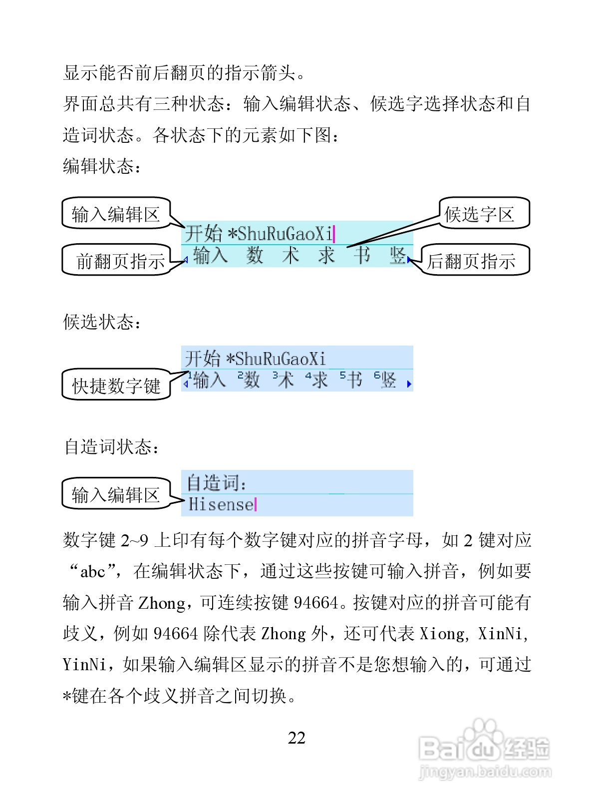 海信D907手机使用说明书:[3]