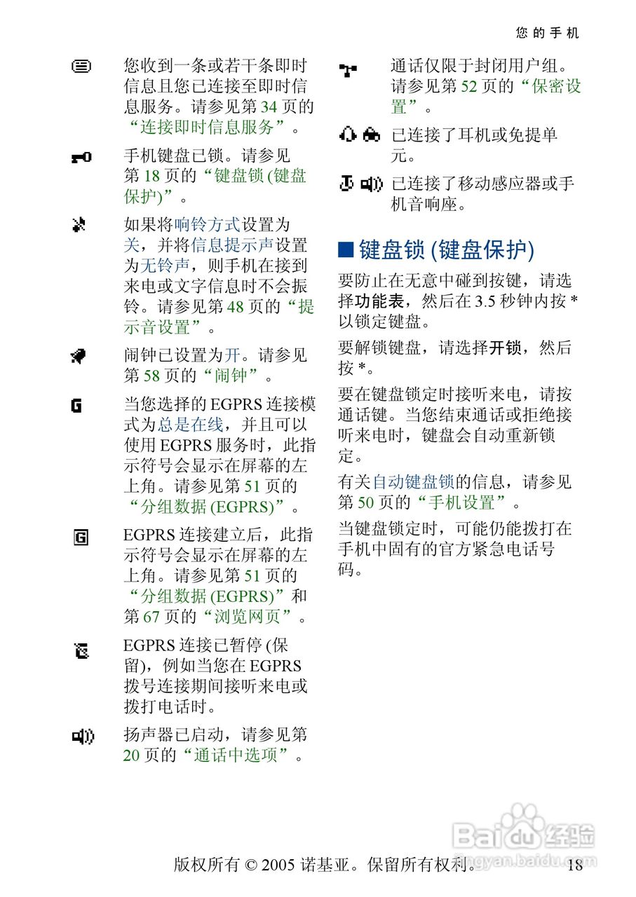 诺基亚3220手机使用说明书:[2]