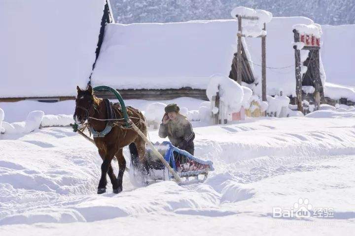 喀纳斯冬季图瓦民俗