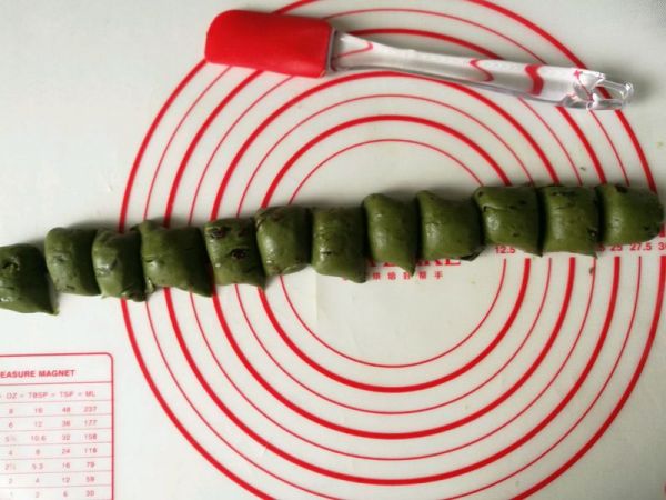 抹茶蔓越莓麻糬