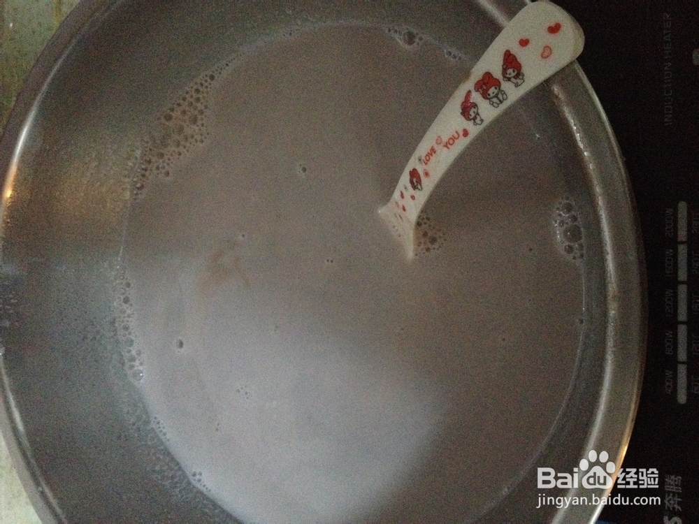 牛奶红豆糕的制作