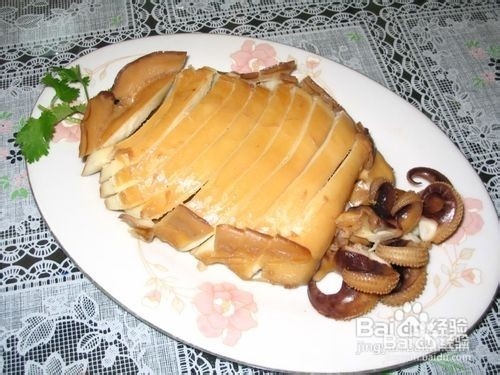 微波炉烤墨鱼