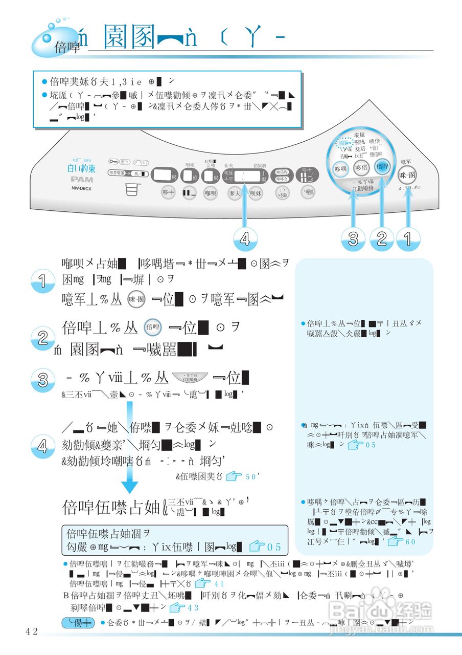 HITACHI NW-D6CX洗衣机使用说明书:[7]