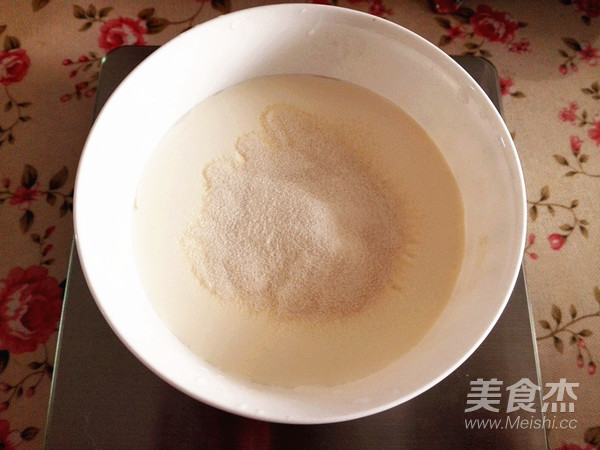 木瓜奶冻的做法