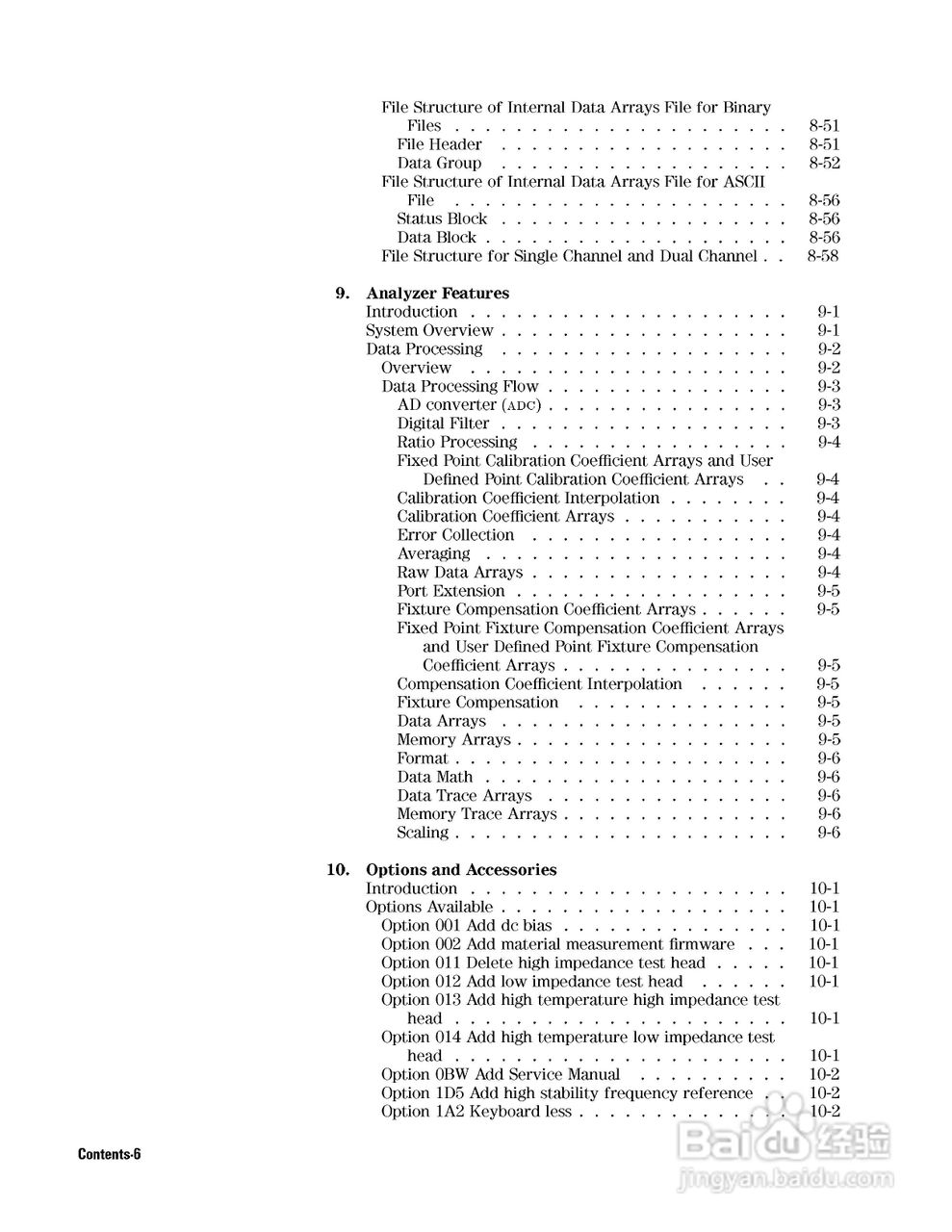 HP4291B分析仪说明书:[3]