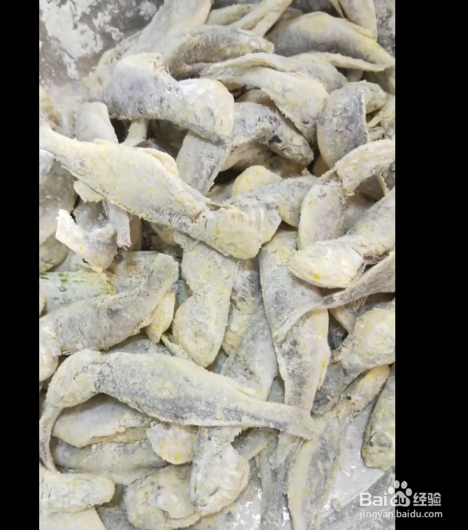 干炸小黄花鱼的教程