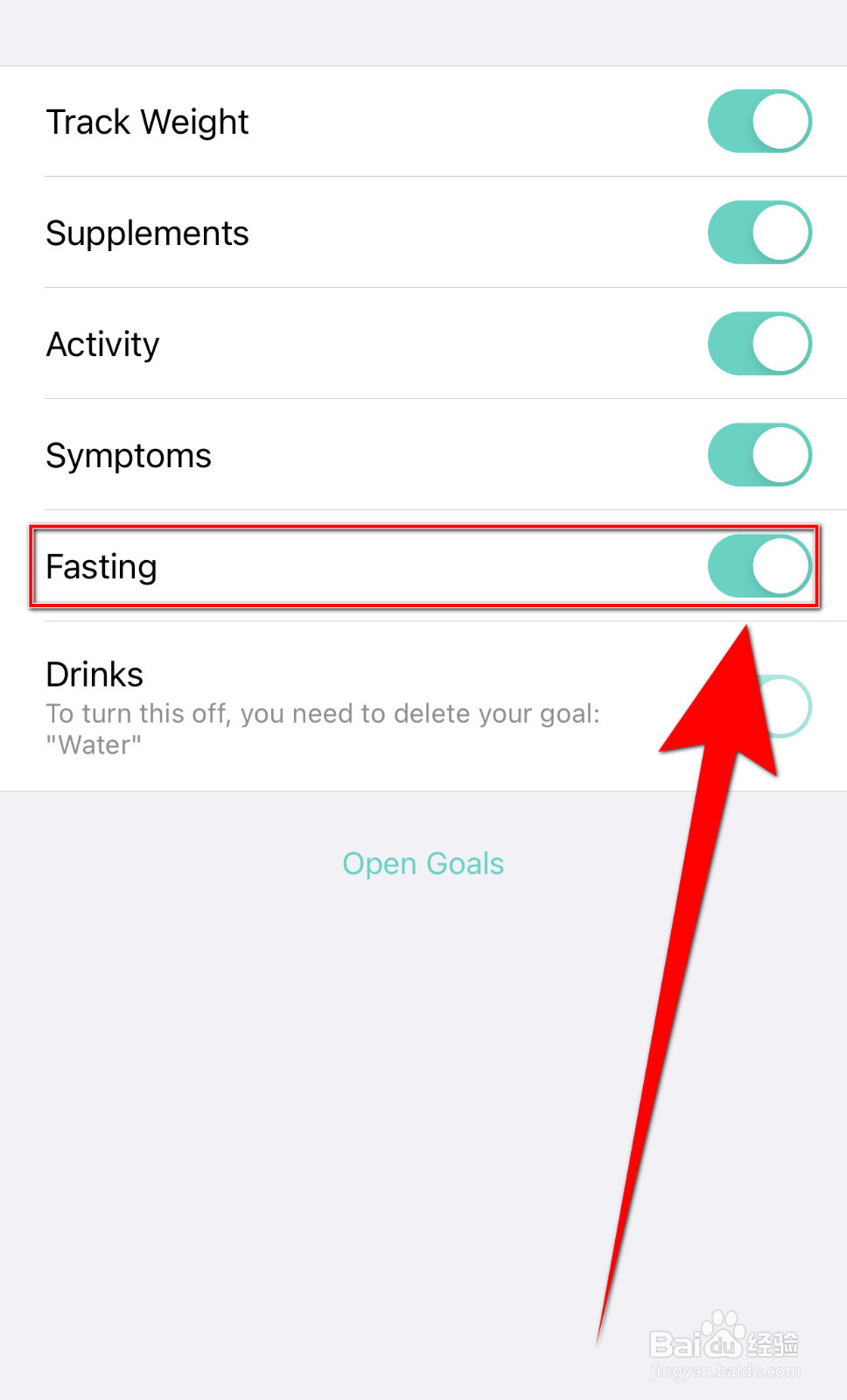 Nutrilio怎样打开《Fasting》