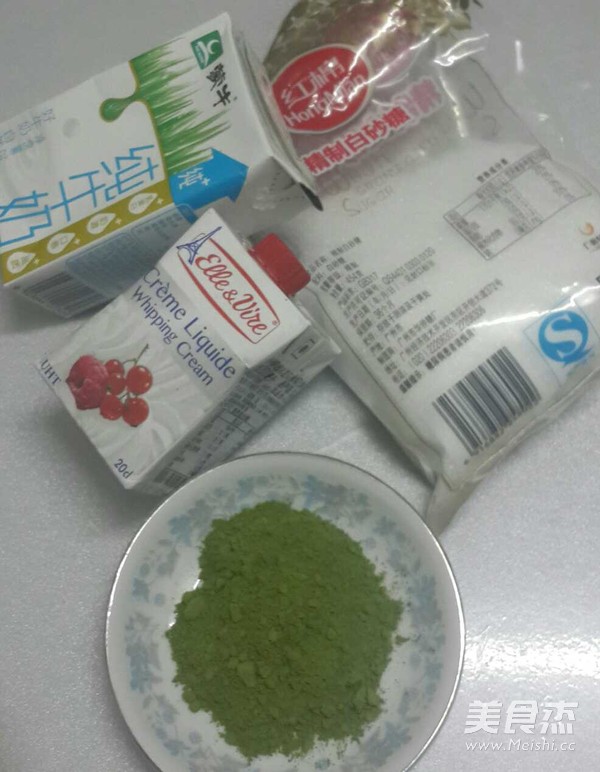 抹茶牛奶酱的做法