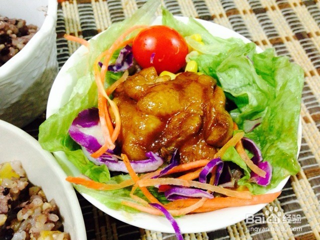照烧鸡饭（剔骨）