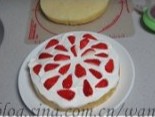 草莓鲜奶油蛋糕