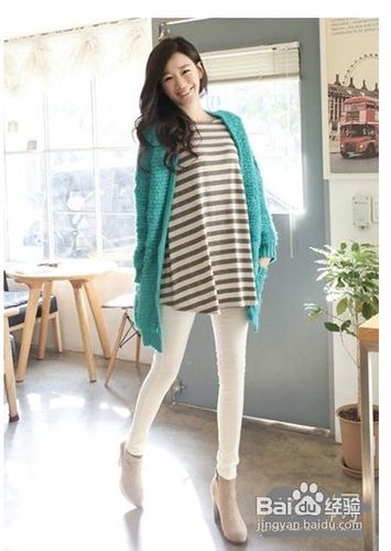 毛衣外套时尚混搭.凸显清新优雅.冬季保暖必备