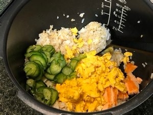鲑鱼青瓜散寿司