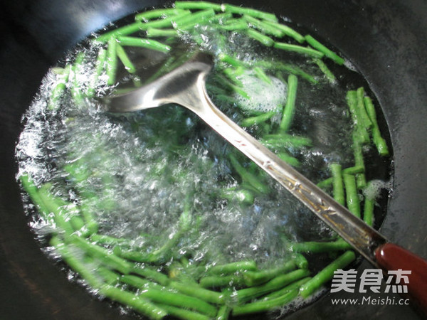 肉末带豆炒年糕