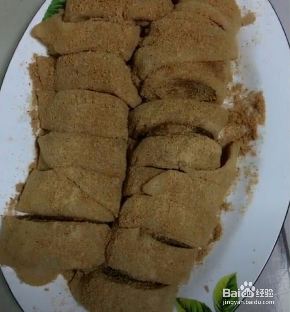 简单驴打滚的做法