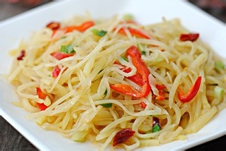 酸辣土豆条做法
