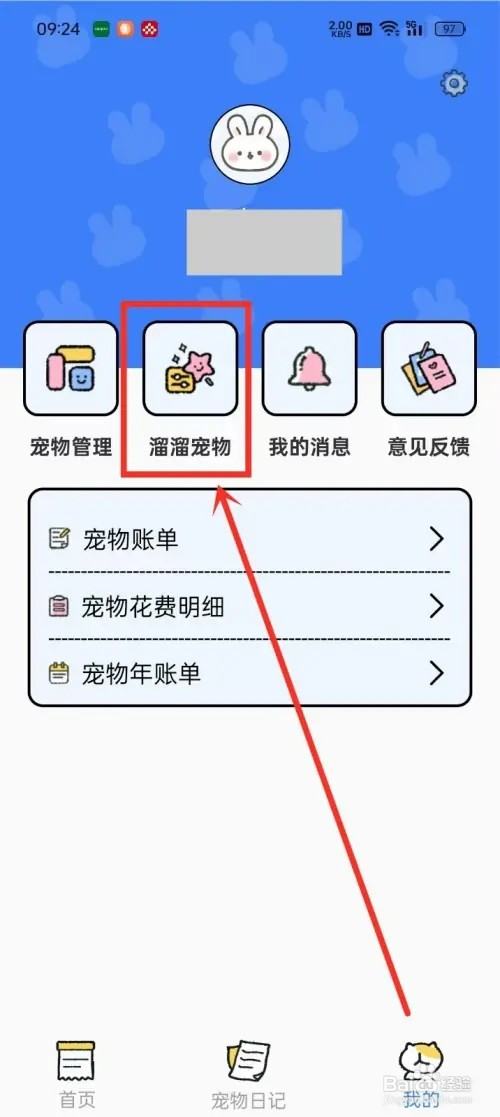 《兔兔日记》如何设置溜宠时间