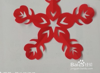 牵牛花剪纸的制作