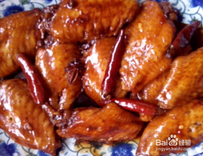 无油版可乐鸡翅的做法