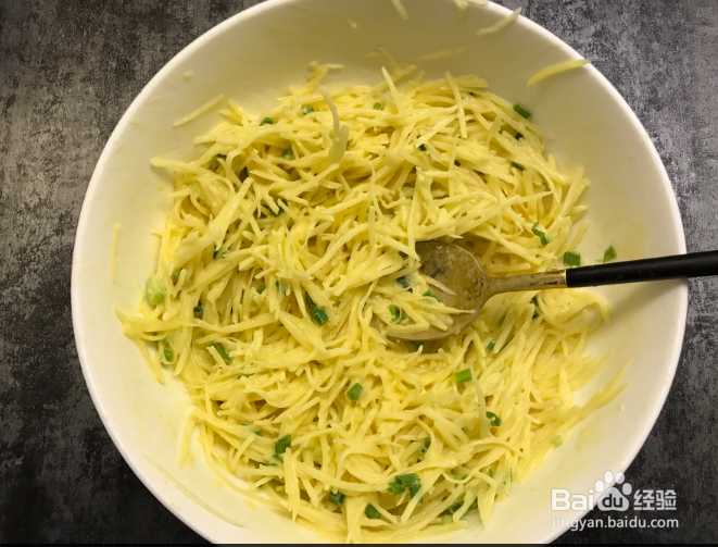 家常土豆鸡蛋饼