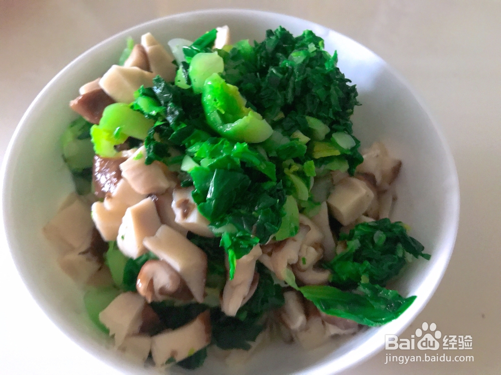 奶奶教你做香菇荠菜猪肉馄饨
