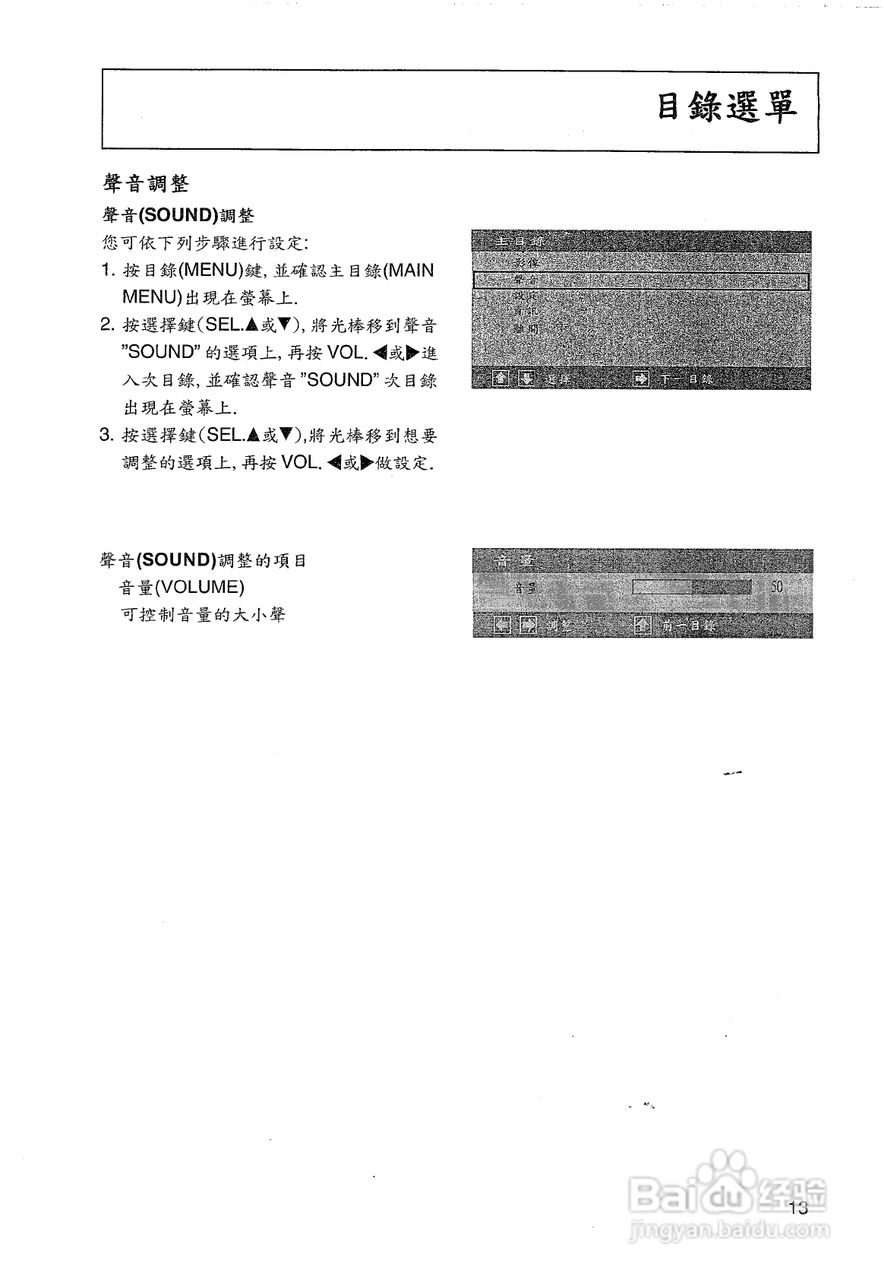 声宝LM-30V1型多媒体显示器说明书:[2]