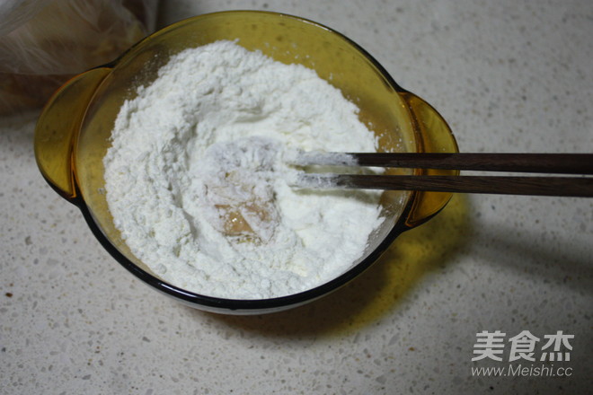 肉质四溢炸鸡块