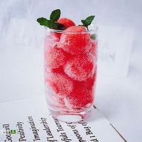 怎样制作西瓜苏打水